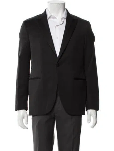 Pre-owned Versace Blazer In Black