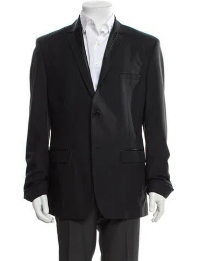 Pre-owned Versace Blazer In Black