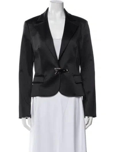 Pre-owned Versace Blazer In Black