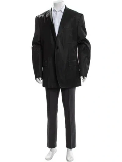 Pre-owned Versace Blazer In Black