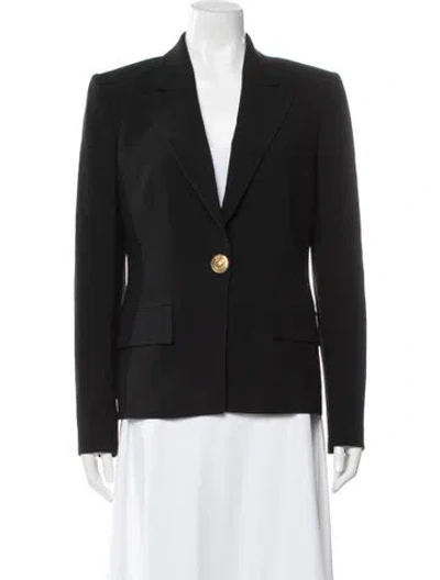 Pre-owned Versace Blazer In Black