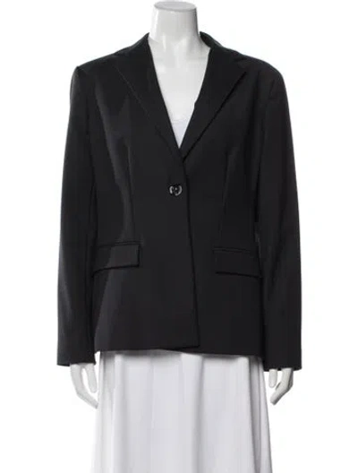 Pre-owned Versace Blazer In Black