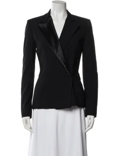 Pre-owned Versace Blazer In Blue