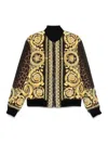 Versace Coats & Jackets In Brown
