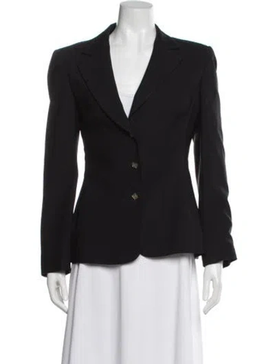 Pre-owned Versace Blazer In Gray