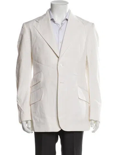 Pre-owned Versace Blazer In Neutral