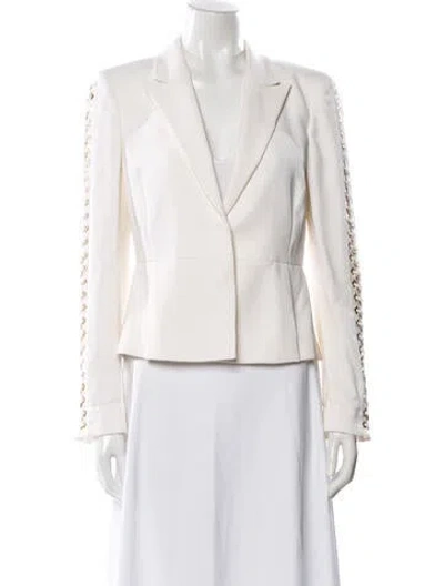 Pre-owned Versace Blazer In Neutral
