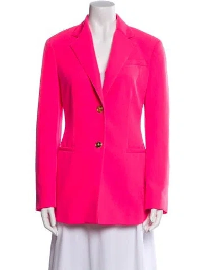 Pre-owned Versace Blazer In Pink