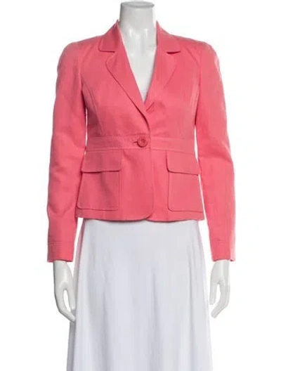 Pre-owned Versace Blazer In Pink