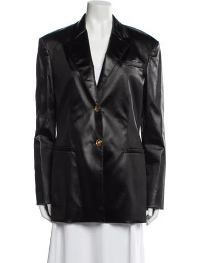 Pre-owned Versace Blazer W/ Tags In Black