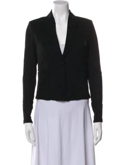 Pre-owned Versace Blazer W/ Tags In Black