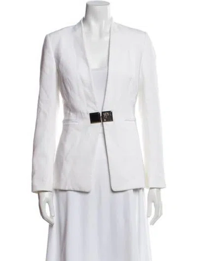 Pre-owned Versace Blazer In White