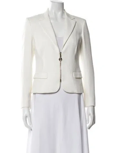 Pre-owned Versace Blazer In White