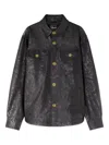 Versace Blouson In Black