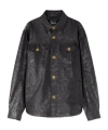 Versace Blouson In Black