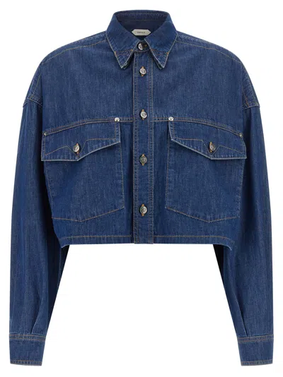 Versace Shirt Woman Color Blue