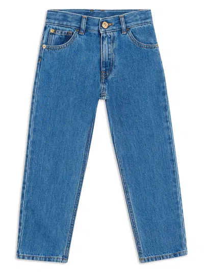 VERSACE BLUE DENIM TROUSERS BOY