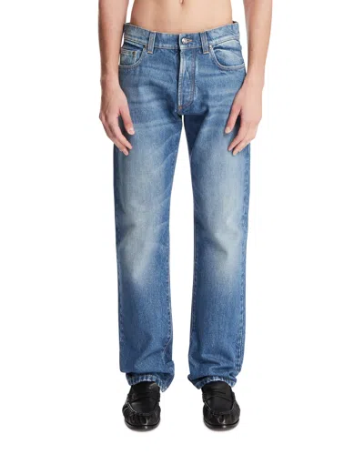 Versace Blue Five-pocket Jeans