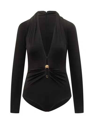 Versace Bodysuit Crepe Jersey