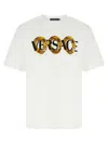 Versace Crew Neck Short Sleeves T-shirt In White