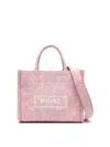 Versace Bolsa Bandolera - Athena In Color Carne Y Neutral