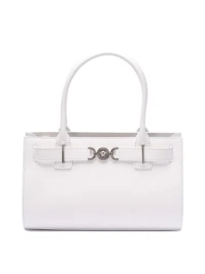 Versace Large Tote Bag In White