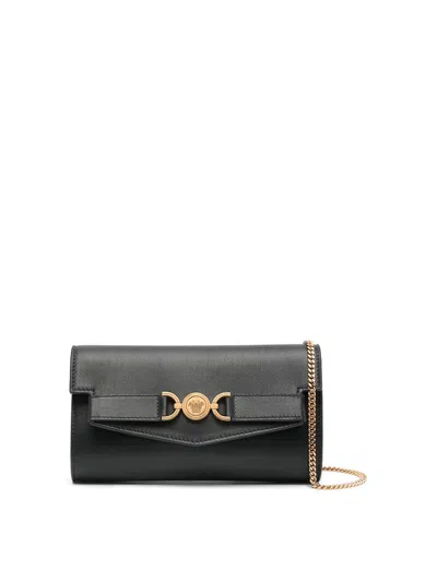 VERSACE BOLSA BANDOLERA - NEGRO