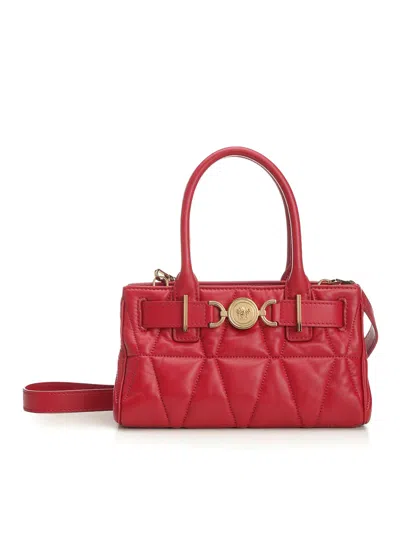 Versace Quilted Bag In Red