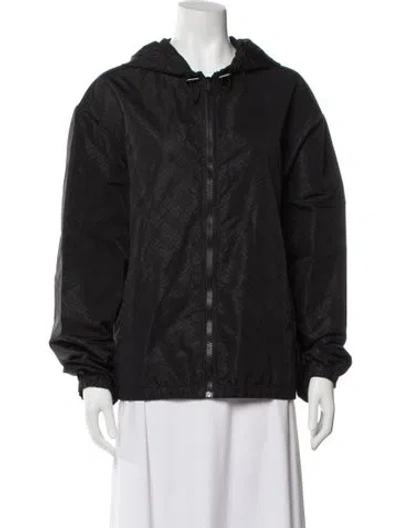 Pre-owned Versace Bomber Jacket In Gray