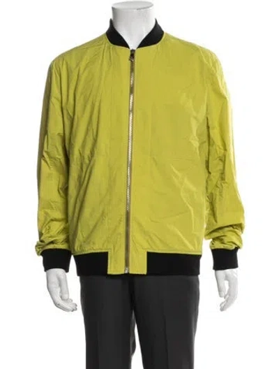 Pre-owned Versace Bomber Jacket In Green