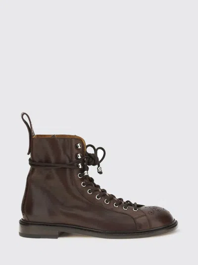 Versace Boot  Men Color Brown