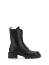Versace Vagabond Lace-up Army Boots