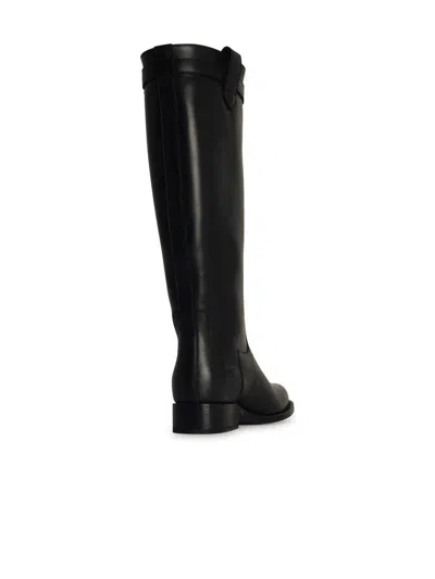 Versace Boots In Black
