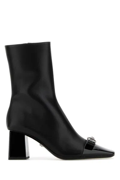 Versace Boots In Purple