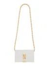 Versace Greca Goddess Shoulder Bag In White