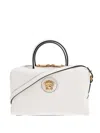 Versace Medusa Crossbody Bag Detachable Strap Top Handle In White