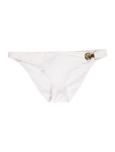 Pre-owned Versace Bottoms In White