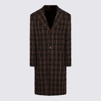 VERSACE BOUCLE TWEED COAT