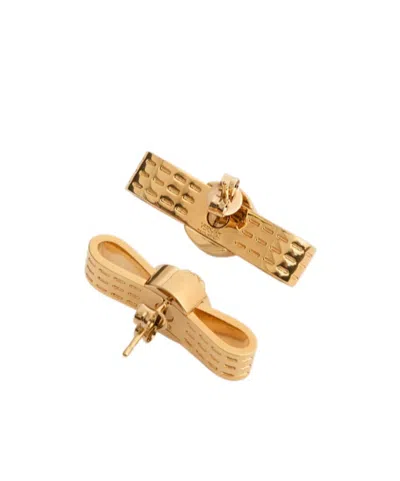 Versace Bow Stud Earrings