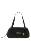 Versace Borsa A Spalla Bowling Tag In Black