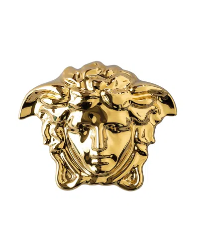 Versace Medusa Porcelain Box In Gold