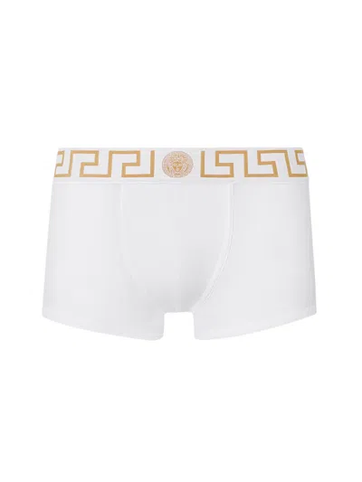 VERSACE BOXER SHORTS WITH GREEK