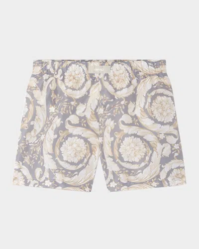VERSACE BOY'S BAROCCO SWIM SHORTS