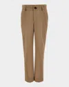 Versace Boy's Formal Organic Cotton Gabardine Pants