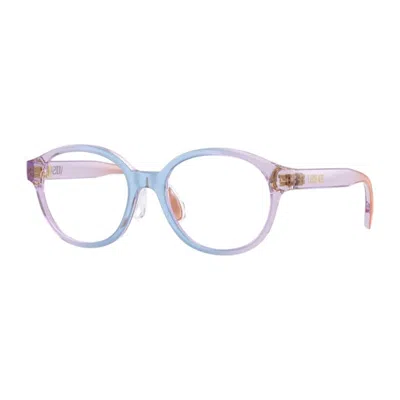 Versace Boys Black Round Eyeglass Frames Vk3012 5534