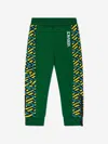 Versace Boys Logo Joggers 5 Yrs Green In Green