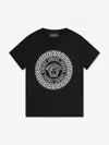 Versace Medusa Head-print T-shirt In Black