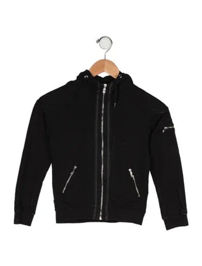 Pre-owned Versace Babies' Boys' Medusa Zip Hoodie In Black