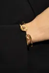 Versace Bracelet With Medusa Face In Gold