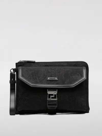 Versace Briefcase  Men Color Black